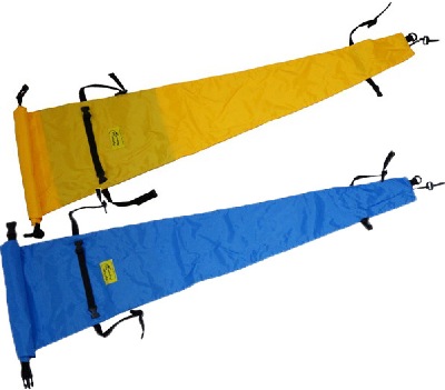 Paddle bags to protect your two piece paddle. Colors yellow or blue.